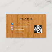 電気工事士の名刺 名刺 (裏面)