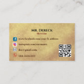 電気工事士の名刺 名刺 (裏面)