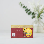 電気工事士の名刺 名刺 (スタンド正面)