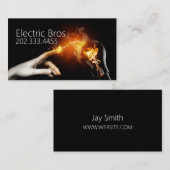 電気工事士の名刺 名刺 (正面/裏面)