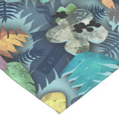 電気工事士ツールハワイアン熱帯プリント ショートテーブルランナー (コーナー)