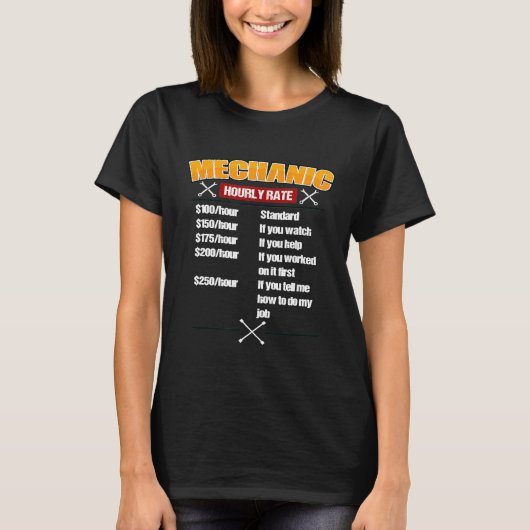 電気工事士時給I整備士ティーアイディア Tシャツ (正面)