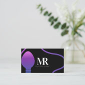 電気工事士照明事業ブランディング 名刺 (スタンド正面)