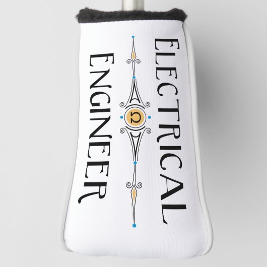 電気工事士用装飾線 ゴルフヘッドカバー (回転90)