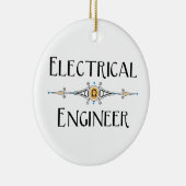 電気工事士用装飾線 セラミックオーナメント (右)