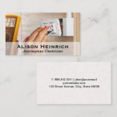 電気工事士用電圧テスト 名刺 (正面/裏面)