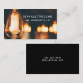 電気工事士用電気名刺 名刺 (正面/裏面)