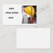 電気工事士用電気名刺 名刺 (正面/裏面)