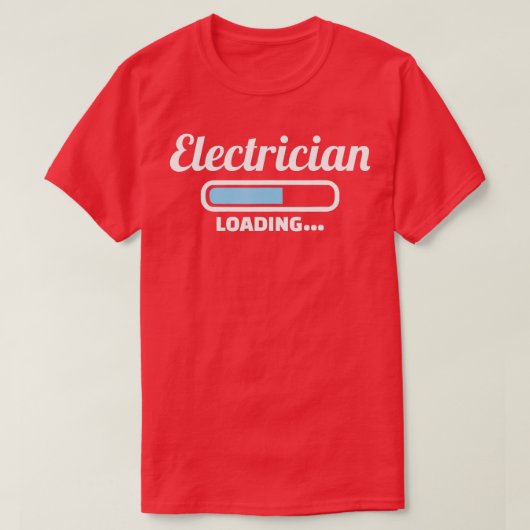 電気工事士積荷 Tシャツ (デザイン正面)