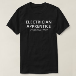 電気工事士見習い メンズ服 おもしろ メンズ Tシャツ