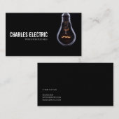 電気工事士電気名刺 名刺 (正面/裏面)