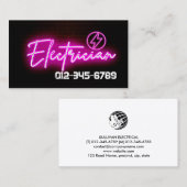 電気工事士電気工事士 名刺 (正面/裏面)