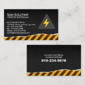 電気工事士電気工事士 名刺 (正面/裏面)