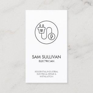 電気工事士電気工事士 名刺
