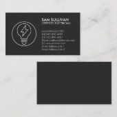 電気工事士電気工事士 名刺 (正面/裏面)