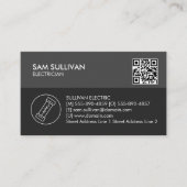 電気工事士電気工事士 名刺 (正面)