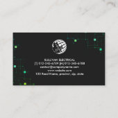 電気工事士電気工事士 名刺 (裏面)