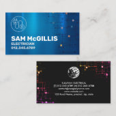 電気工事士電気工事士 名刺 (正面/裏面)