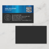 電気工事士電気工事士 名刺 (正面/裏面)