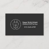 電気工事士電気工事士 名刺 (正面)