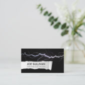 電気工事士電気工事士 名刺 (スタンド正面)