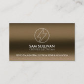 電気工事士電気工事士 名刺 (正面)