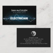電気工事士電気工事請負業者名刺 名刺 (正面/裏面)