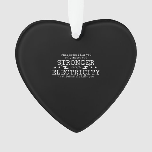 電気工事士電気 オーナメント (正面)