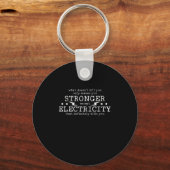 電気工事士電気 キーホルダー (正面)