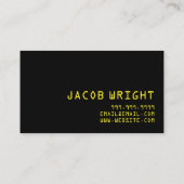 電気工事士電気 名刺 (裏面)