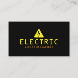 電気工事士電気 名刺