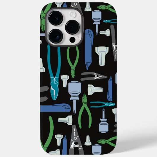 電気工事士 ツール ケース ギフト Case-Mate iPhoneケース (裏面)