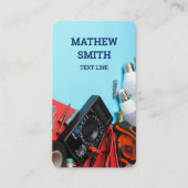 電気工事士(垂直) 名刺 (正面)