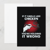 電気工事士 面白溶接 もしそれが鶏のにおいのようなら ノートカード (正面/裏面)