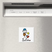 電気工事士Tシャツとギフト マグネット (インサイチュ (食洗機))