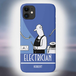 電気工事技師 iPhone 11 ケース