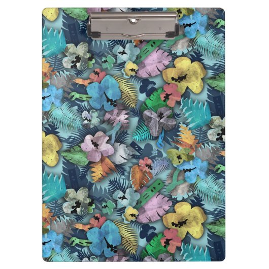 電気工事用ツールハワイアンプリント クリップボード (正面)