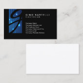 電気工事用回路灯モノグラム熟練した貿易 名刺 (正面/裏面)