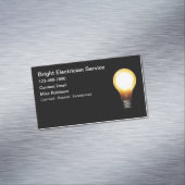 電気工事用磁気名刺デザイン マグネット名刺 (インサイチュ)
