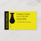 電気工事用電気工事士名刺 名刺 (正面)