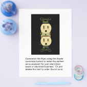 電気工事請負業者アウトレット電気工事士事業 チラシ (シングル)