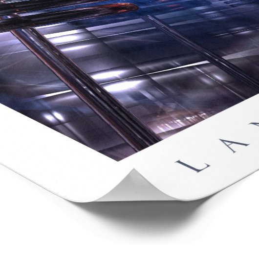 電気工場 ポスター (角)