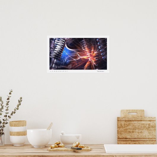 電気工場 ポスター (キッチン)