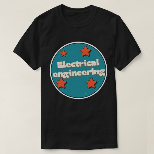 電気工学 Tシャツ (デザイン正面)