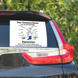 電気工広告社のステッカー シール