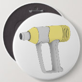 電気工業用ヒートガン 缶バッジ (正面&裏面)