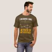 電気工素晴らし士及び電気技術者のギフト Tシャツ (正面フル)
