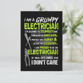 電気工誇りを持った士になる カード (スタンド正面)