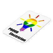 電気工誇りを持った士磁石 マグネット (左側)