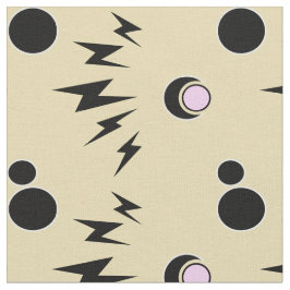 電気布ポップ・アートの布 ファブリック